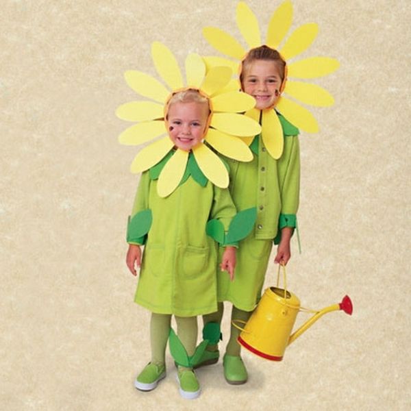 spomladanski kostumi za otroke - diy modeli