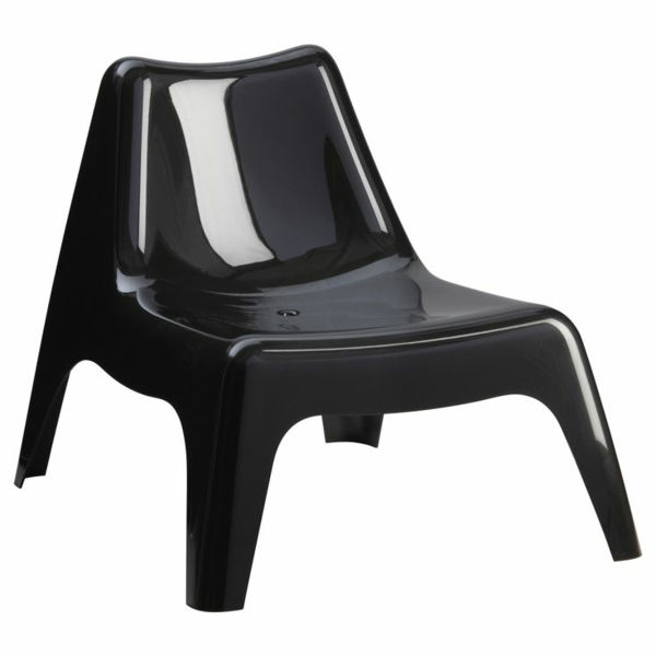 Cadeira de praia Ikea-plastic-variant-in-black