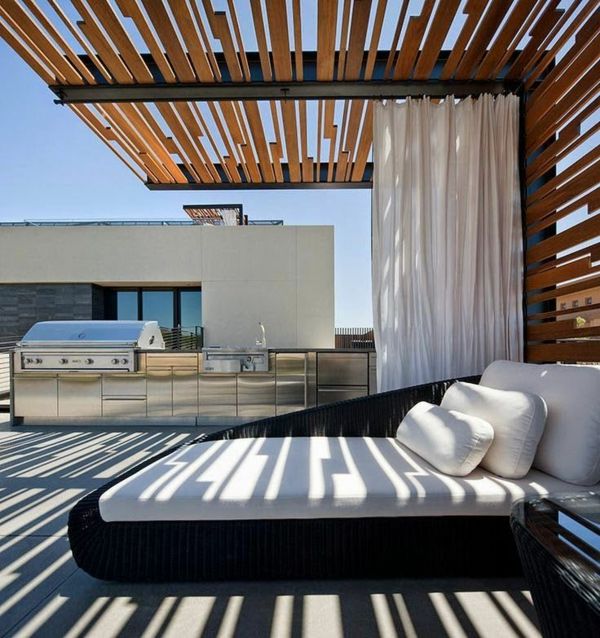 Salon mobilya ile süper teras-to-relax