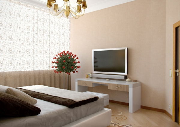 TV de masă cu un design elegant-idee de design interior