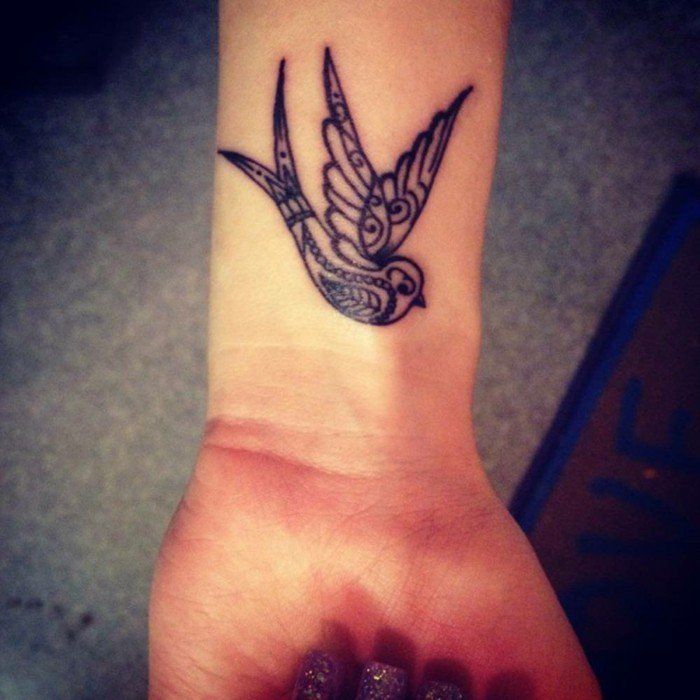 Tattoos voor vrouwen Bird Tattoo