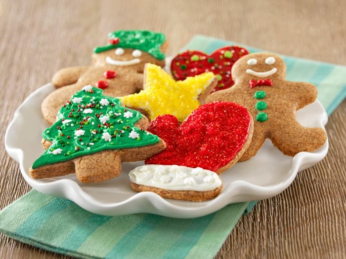 Platené vianočné cookies - originálne nápady a tvary