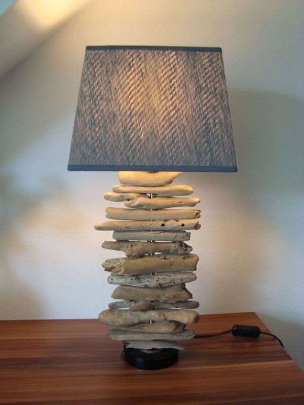 Stolná lampa Stolná lampa z Driftwood - elegantný