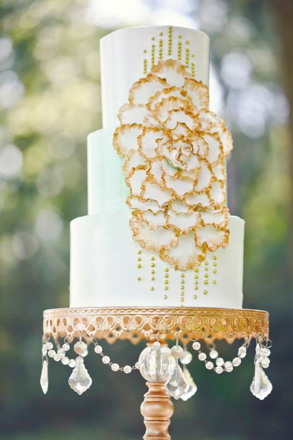 Cake stand-med-kristall-on-wedding-storlek