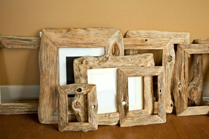 Driftwood photo frame-te-lo fanno