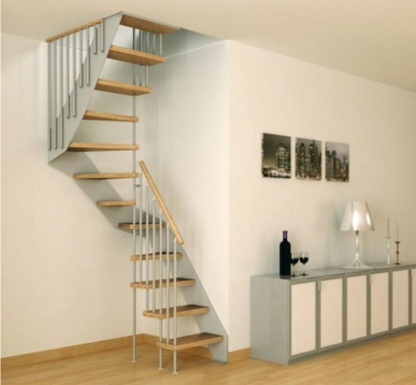 Merdiven Ideens-küçük oda-Wohnidee