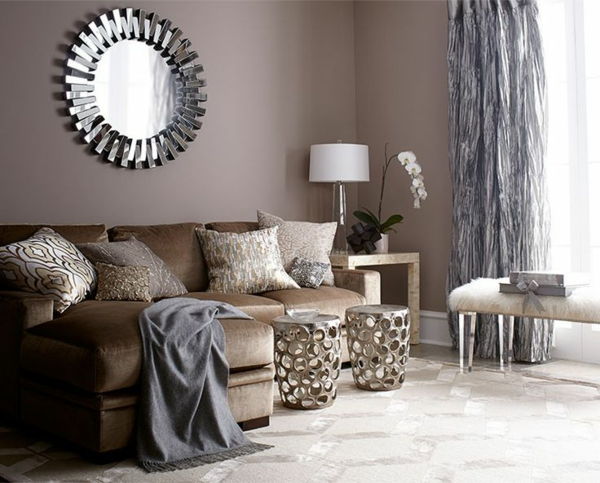 Wall Color moderný obývacia izba design
