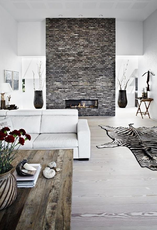 Wall-obývačka-nádherné-dizajn interiéru nápady