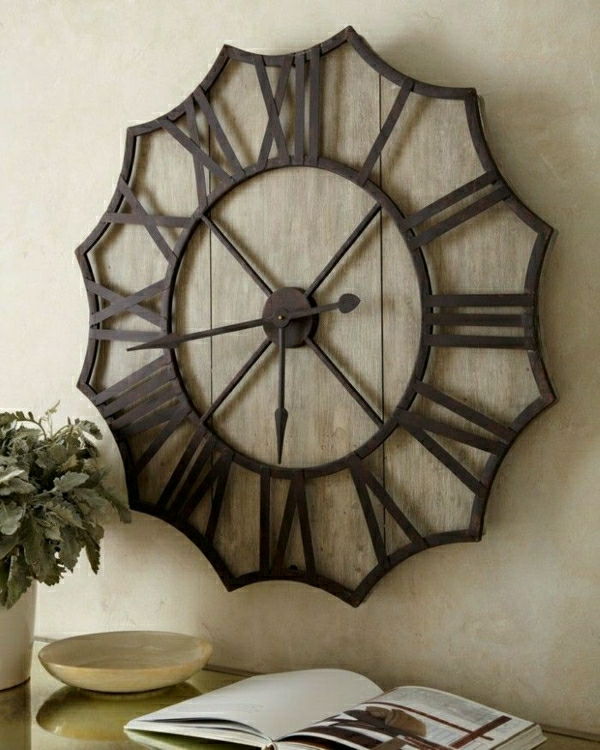 Clock-design-for-a-chic atmosféra-in-the-home