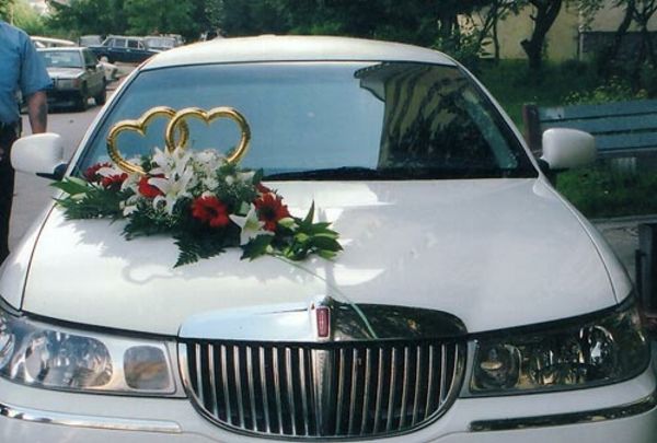 automobilové šperky na svadbu - dve krásne srdcia