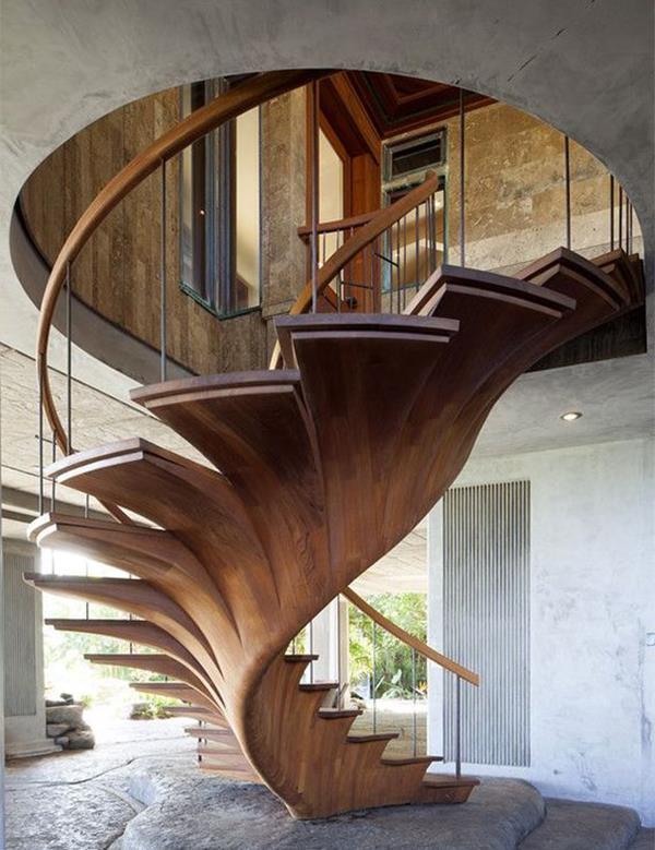 Bleie trapp med ultramoderne design (