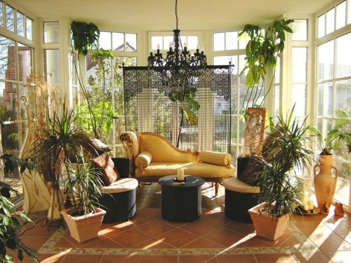 Winter Garden-veranda-fliser-gulv-plante-lounge-Moebel