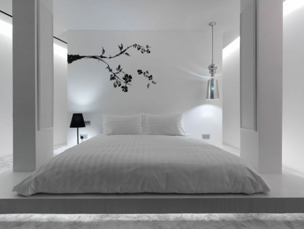Wohnideen moderna och eleganta sovrumsmöbler inredningsidéer