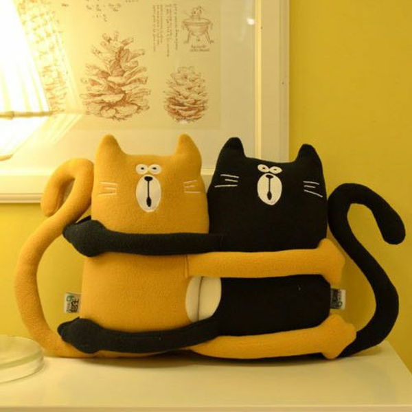 Appartement Design Ideas-cat-oranje-zwart