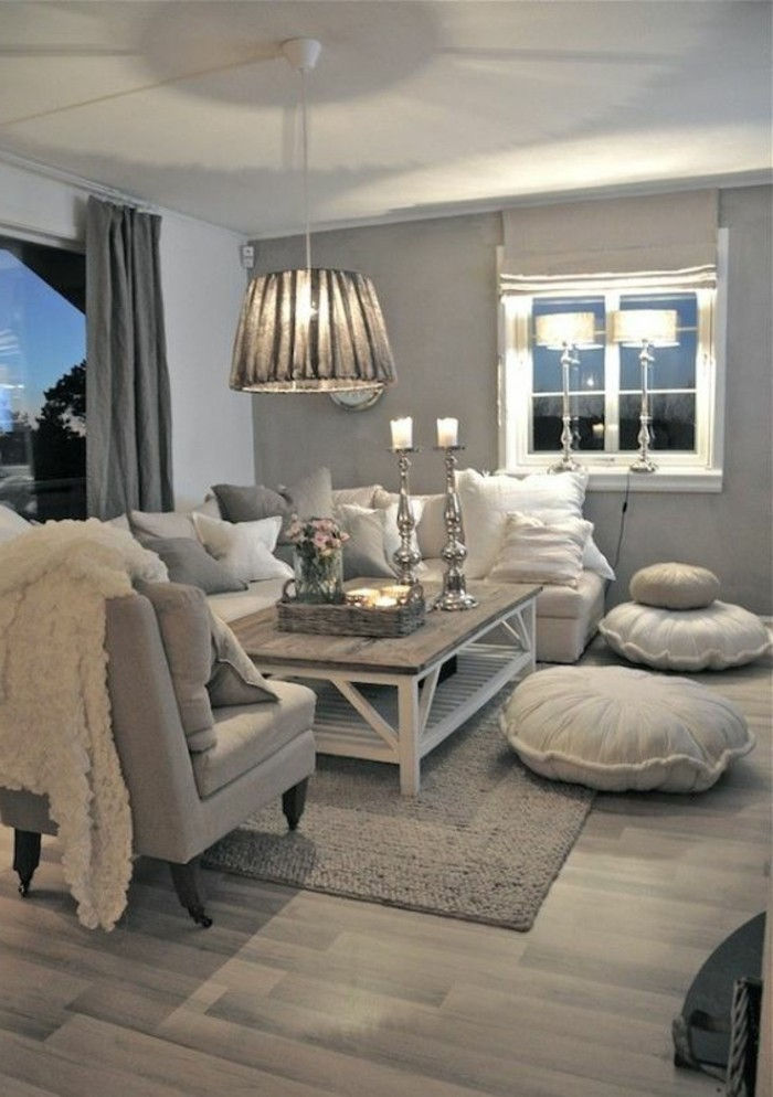Vardagsrum-dekorera-grå-nyanserad