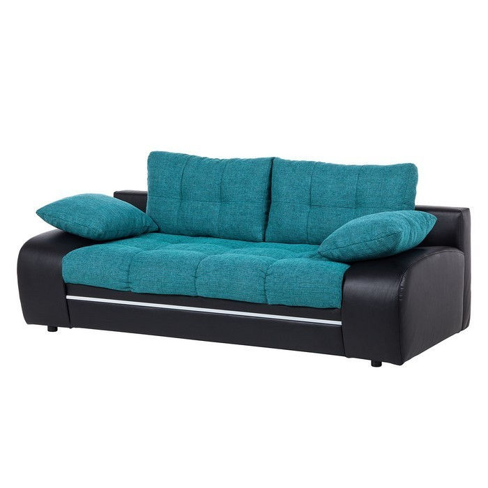 Dnevna barva-design-modro-kavč