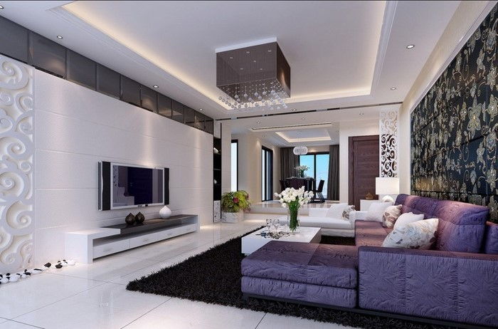 Obývačka-fialovo-A-Výnimočný dizajn