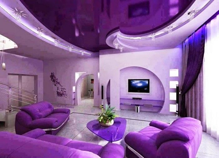 Obývačka-fialovo-A-moderný dizajn