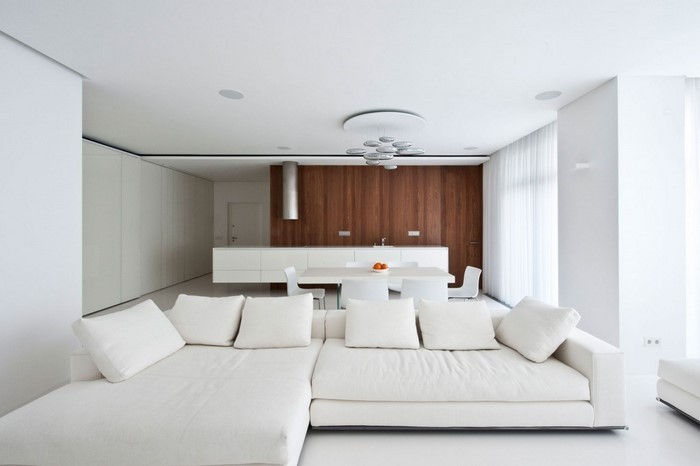 Dnevna soba pohištvo-na-belem A-izjemna opreme