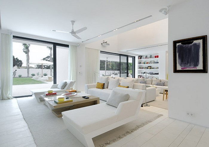 Dnevna soba pohištvo-na-beli A-moderno-design