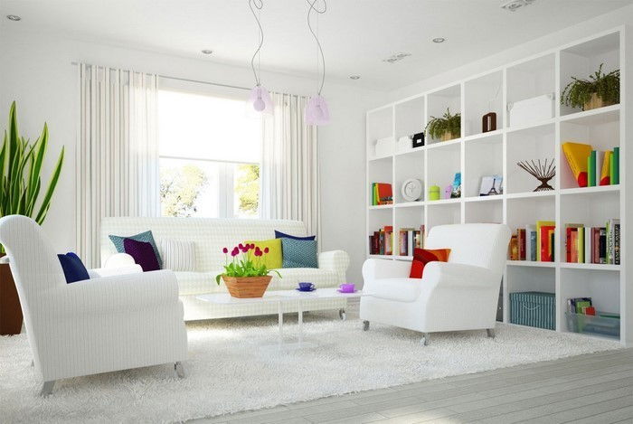 Dnevna soba pohištvo-na-beli A-super-decoration