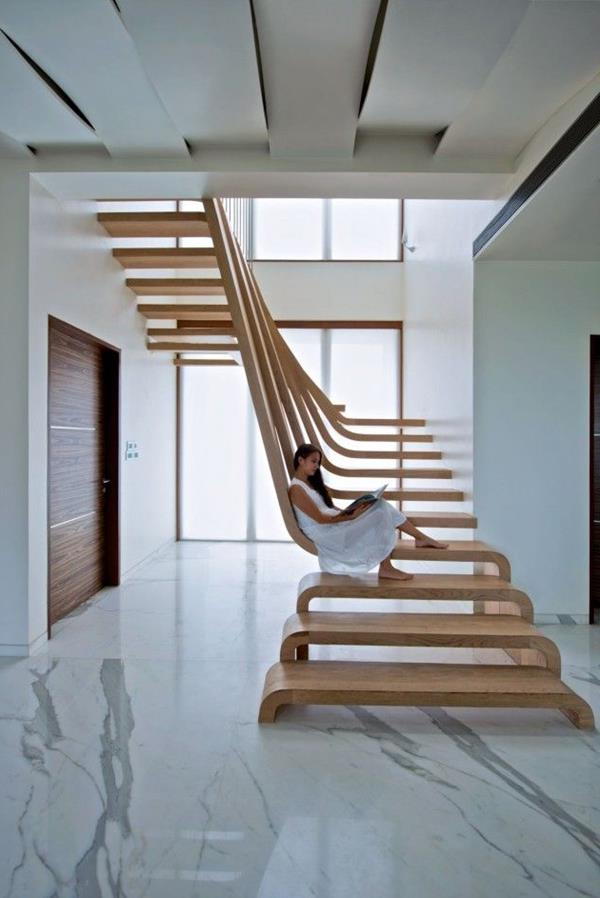 Fantastiske ideer-for-en-moderne-elegant innvendig trapp