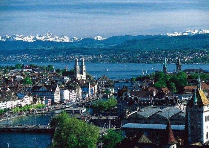 Zurich-Elveția-vacanță obiectivele Europa-populare-destinatii-Europa