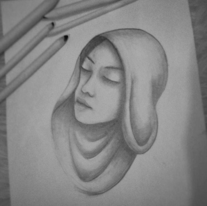 -Drawings cu creion-o-Nun