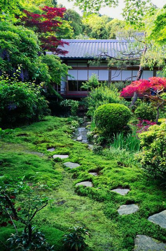 Zen Garden Japan eksotisk asiatisk