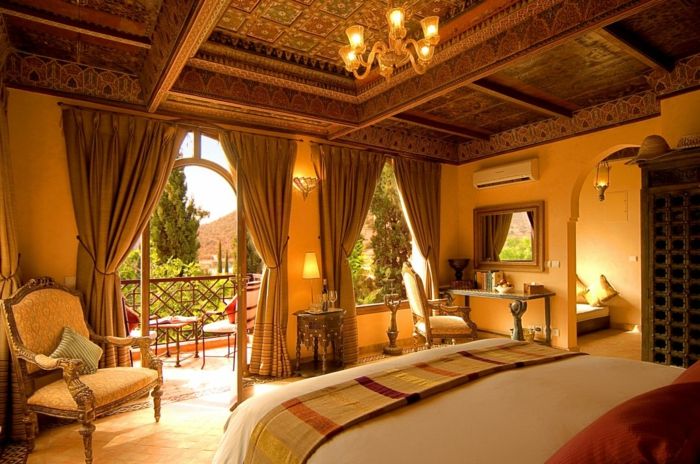 Orient dekoracije pohištva za eksotični ambient v apartmaju lepa hiša design luksuzni eksotični vrt