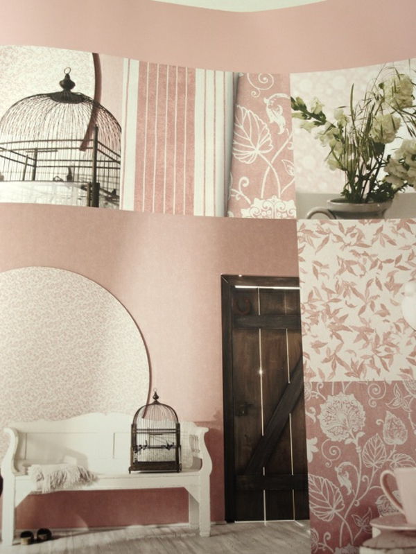 old rose wall paint living room (2)