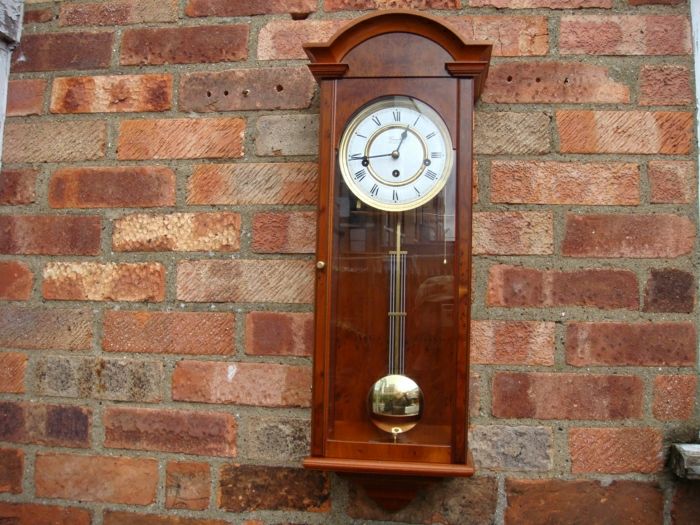 starožitnom Nástenné hodiny nástenné hodiny-dub-big-vinobranie tehlové múry