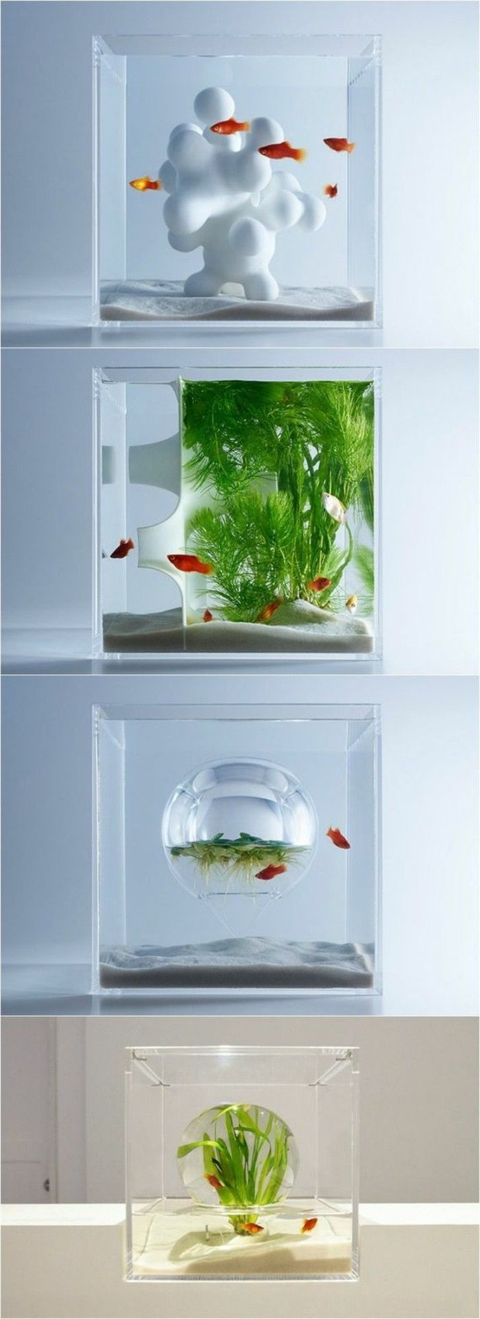 acquario-deco-acquario-per-pesci rossi-set-sabbia-acqua-pianta piccolo-acquario-acquario-dispositivo