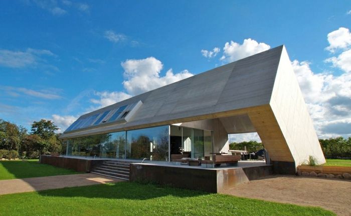 Arhitecti Case-moderne-casa-cu-fronton acoperiș