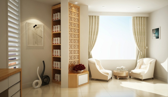 Asian-wohnideen-bielo-zaujímavá-dizajn interiéru