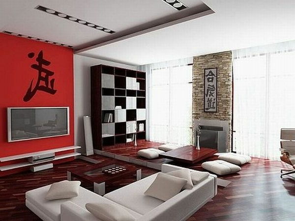 Asiatiska vardagsrum-med-en-vit-soffa