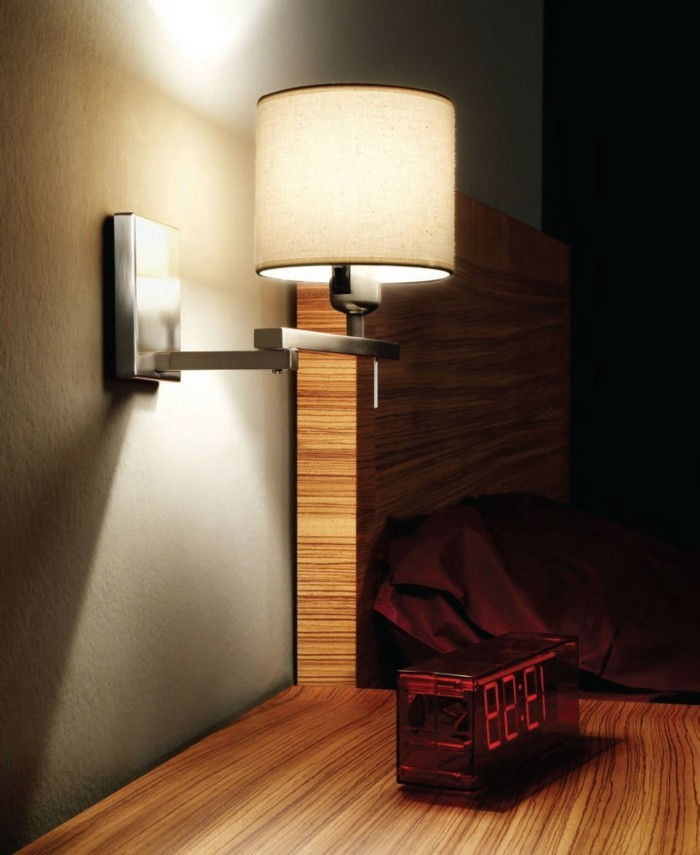 patrauklus dizainas, sienos lempa-the-gražus miegamasis