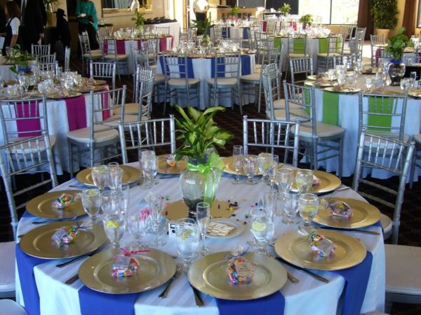 excelente casamento deco-para-mesa - simples e elegante