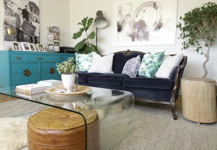Golv kuddar passar i varje hem bra idé brun läder sits kudde soffaskåpet