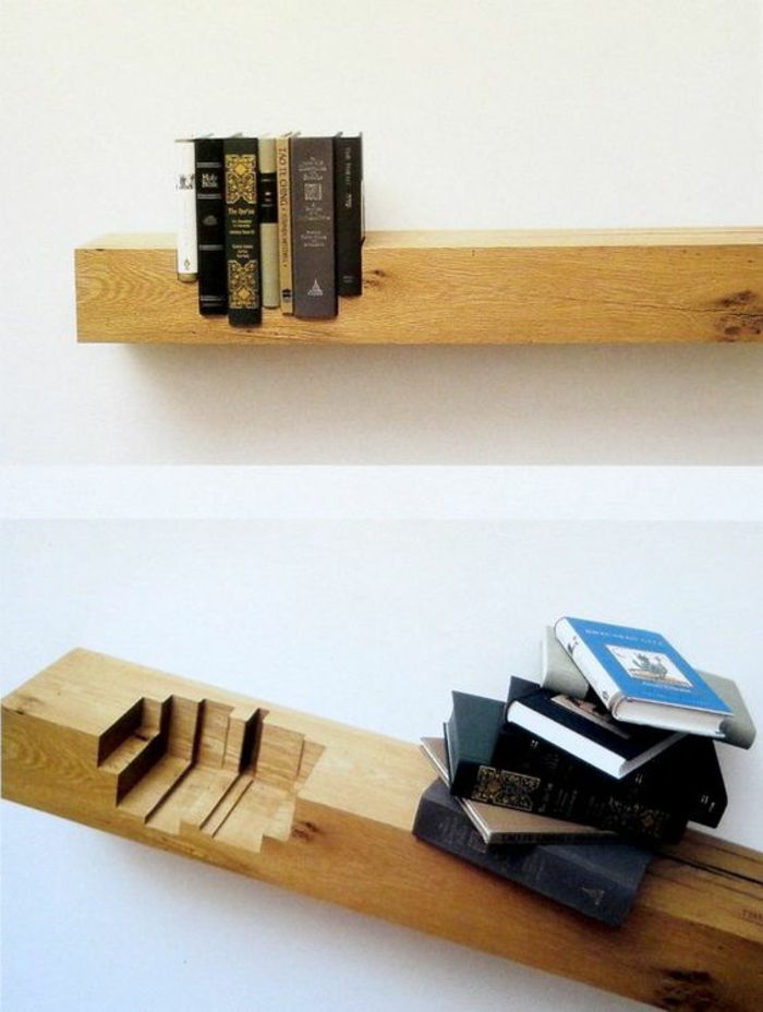 estante-próprio-build-holzstüch-muitos livros-DIY-idéias-criativo parede projeto