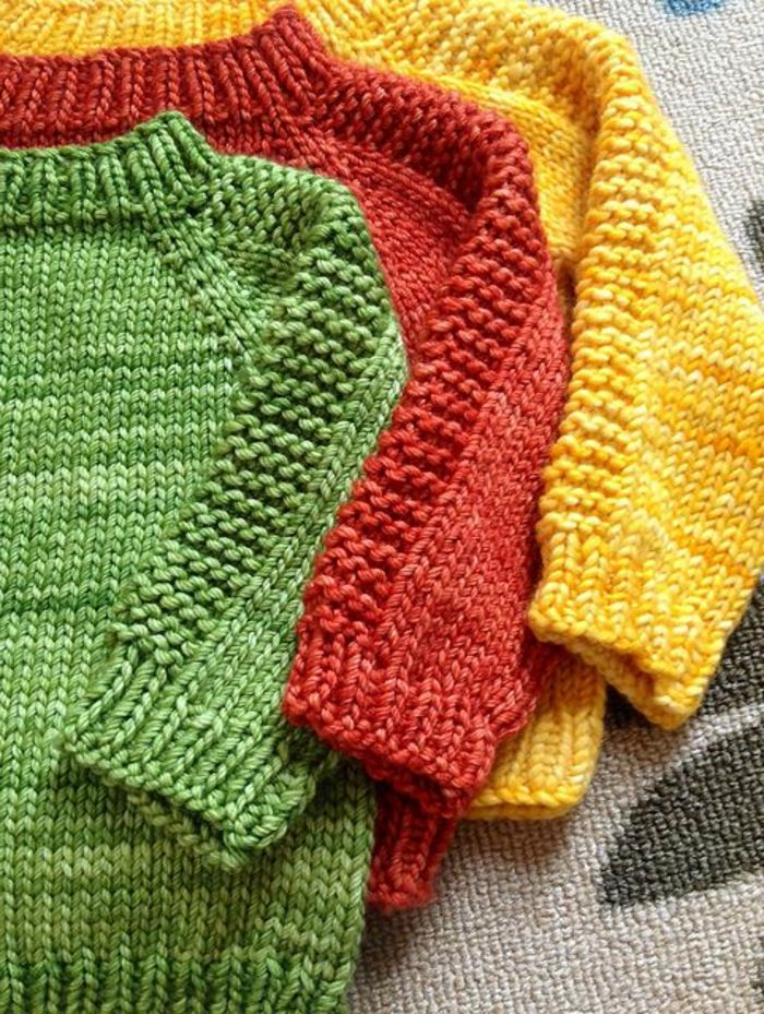 copii pulover-tricot-galben-verde-roșu