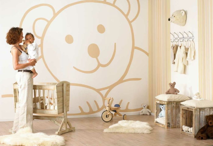 babyroom-design-super-kreativno-stena oblikovanje