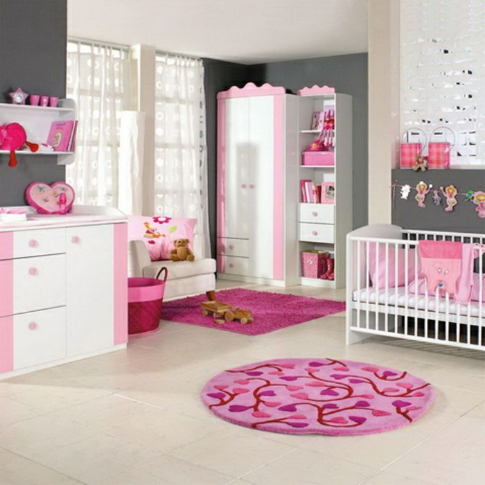 babyroom-design preproga model-v-roza