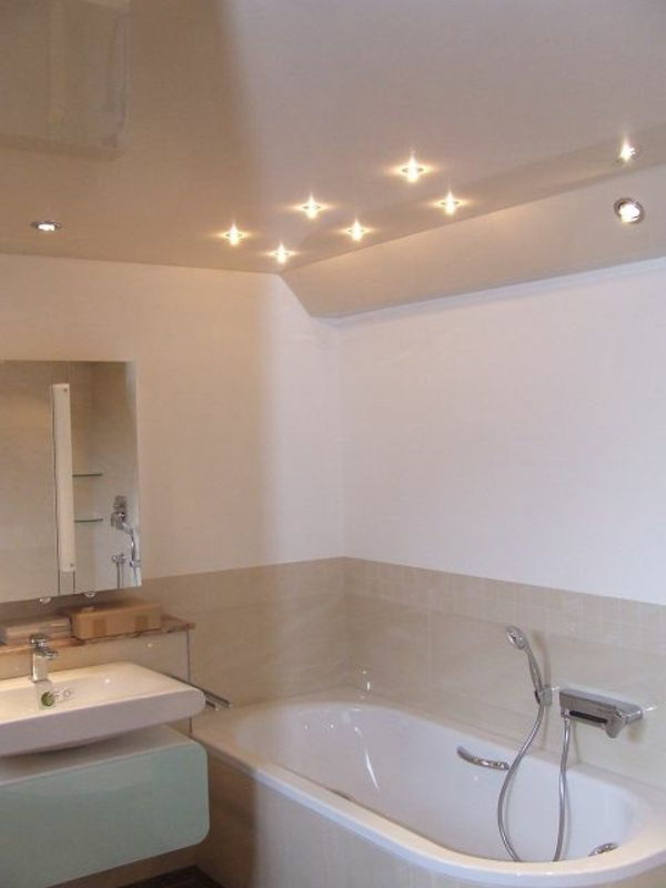 Bagno Bagno interior design idee soffitto luci