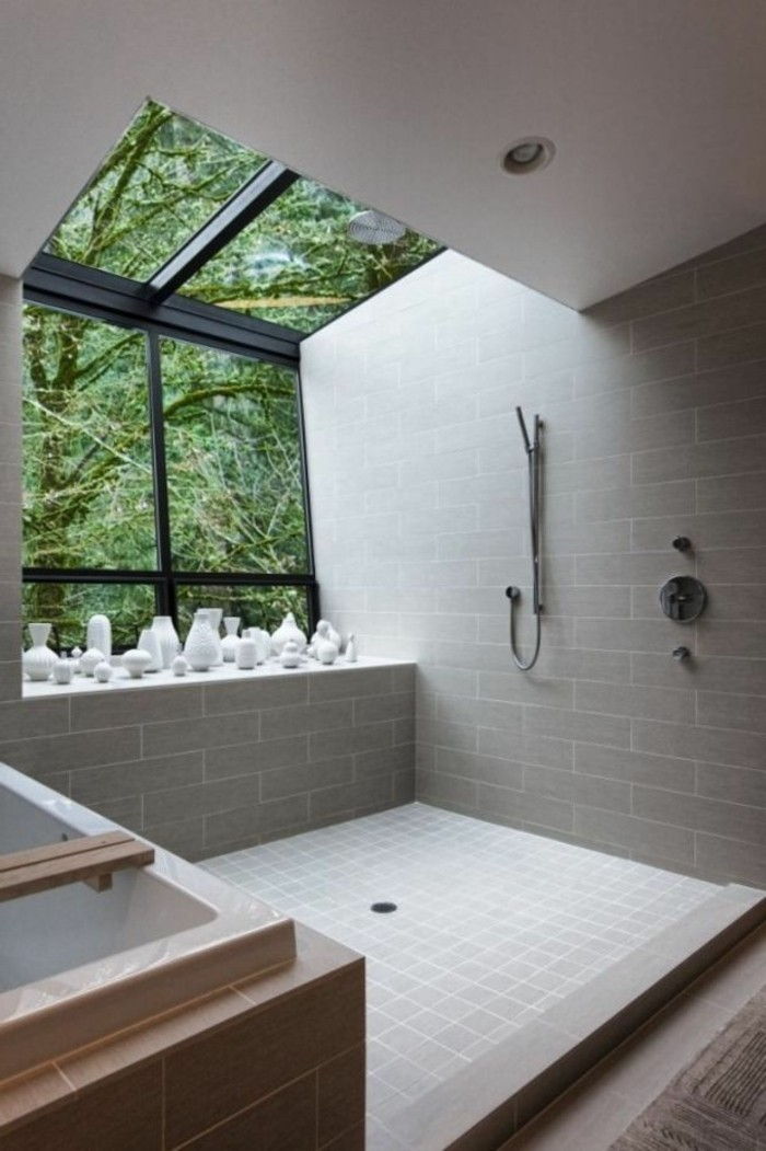 łazienka tapety piękne-egzotyczne-bad-in-white-z dużą okna