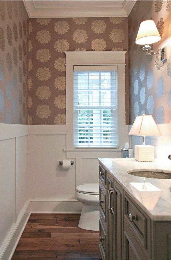 Banyo-set-banyo duvar tasarım-güzel-duvar-banyo duvar kağıdı