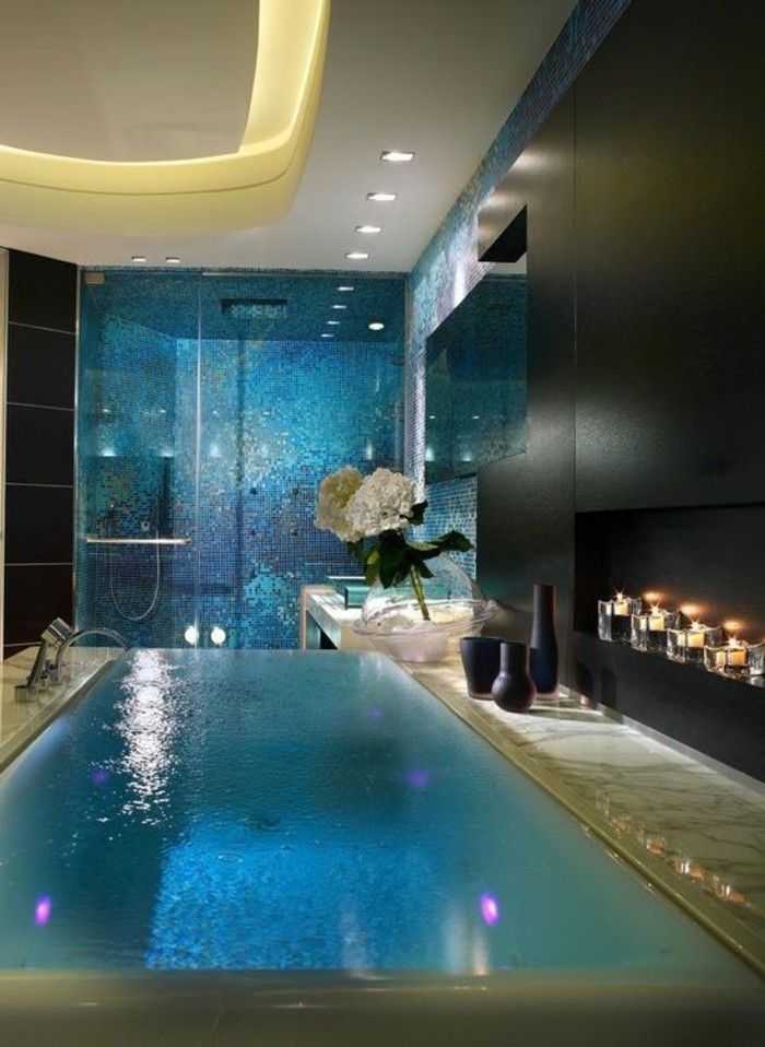 pokoje łazienka-Design-idee-wspaniały-ambiente-pra-niebiesko-design-high-sufitowe