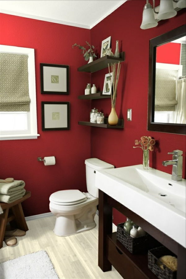 Banyo-in-kırmızı-banyo mobilyaları-banyo-tasarım-banyo-set-einrichtugsideen-