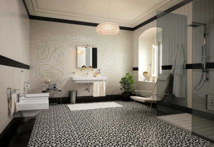 badrum-med-mosaik-light-modell mycket moderna