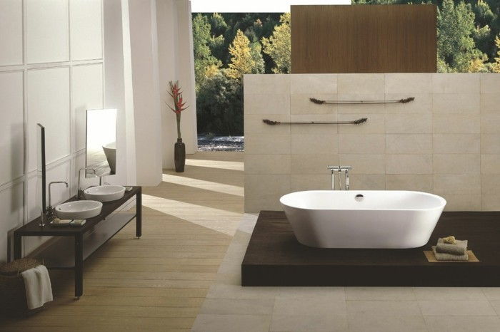 badrumsinredning och vita vackra-bad-beige design